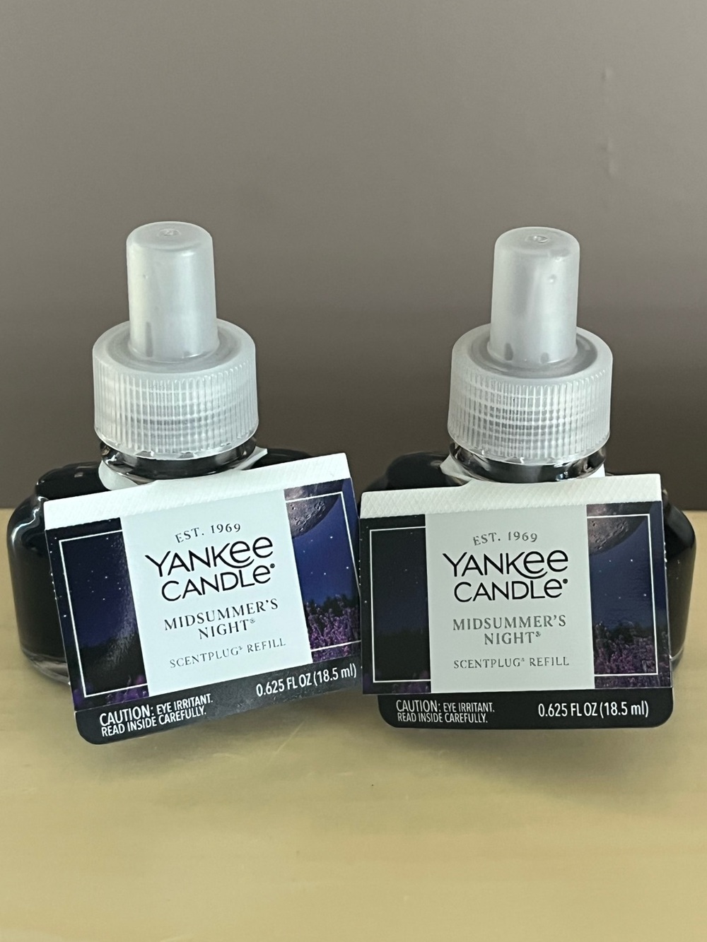 Two New Yankee Candle Midsummer’s Night Plug In Scented Refills